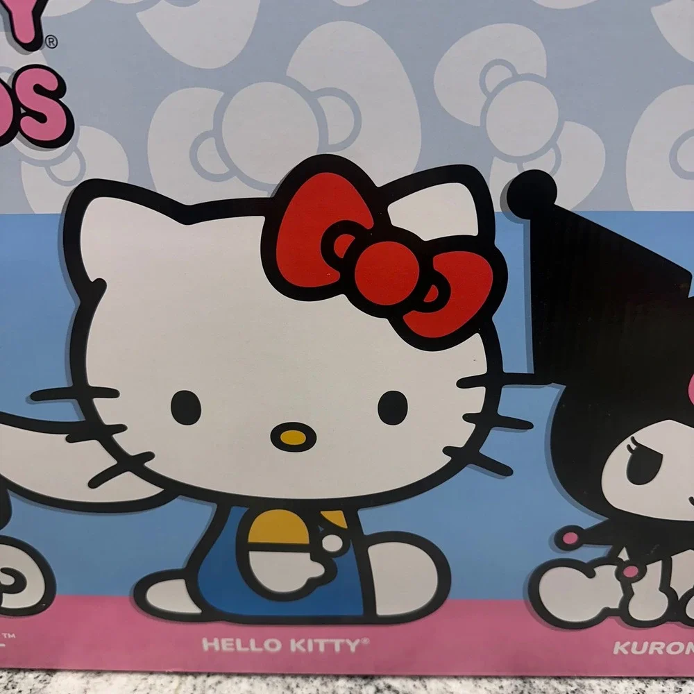 Hello Kitty‎ and Friends Monochrome Plush 3 Pack Cinnamoroll Kuromi Toys